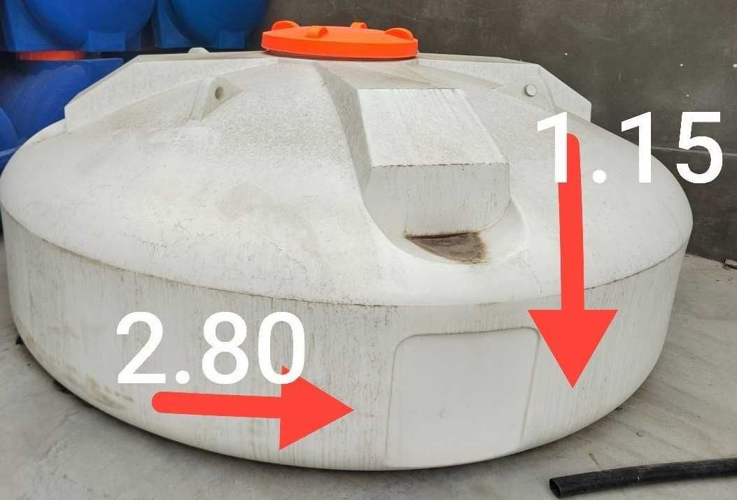Емкость для воды,Бочка пищевой, от 300л до 35 000л , ЗАВОД