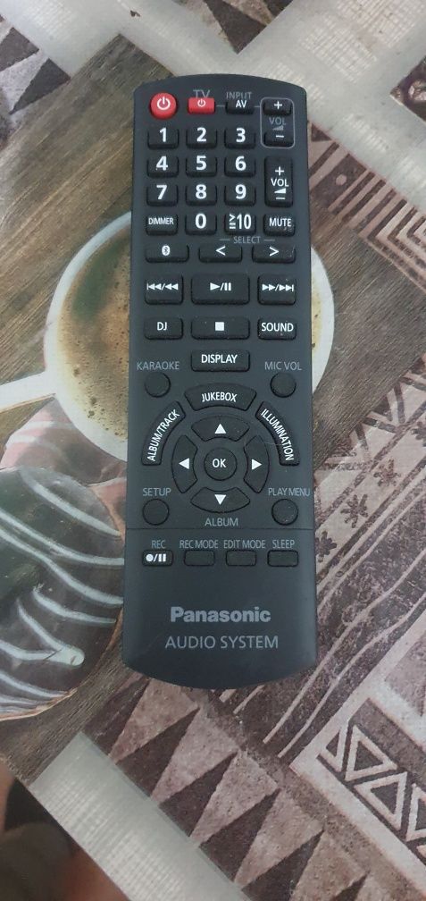 Telecomandă Panasonic Audio Sistem -  ptr. modelele noi.