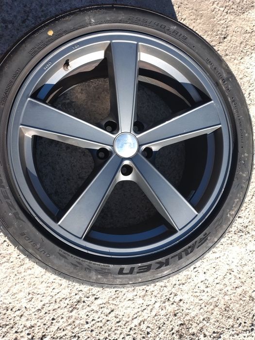 Jante R19 5x120 cu cauciucuri de vara