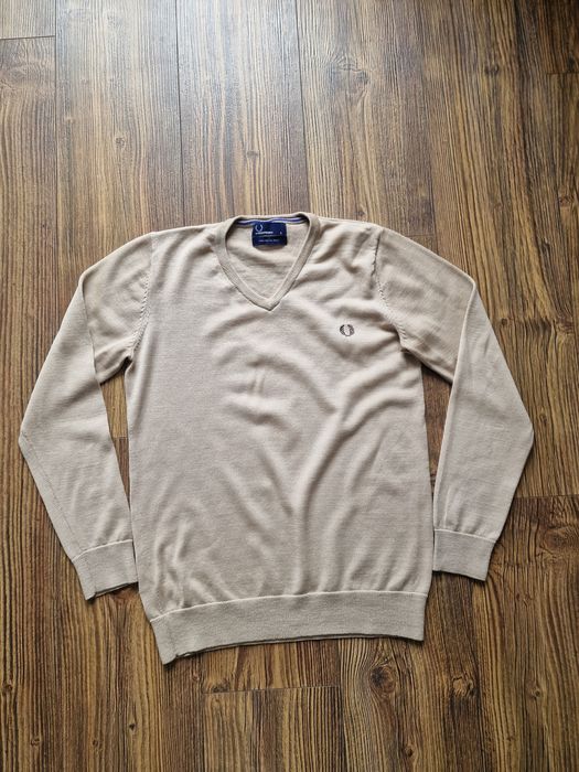 Страхотна мъжка блуза пуловер FRED PERRY размер S