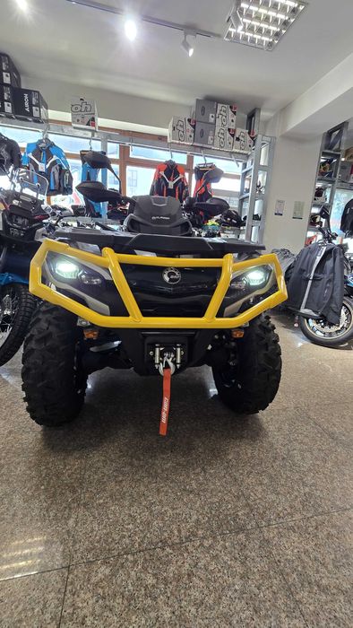 OFERTA! ATV Can-Am Outlander MAX XTP, 1000R cc, Negru/Galben