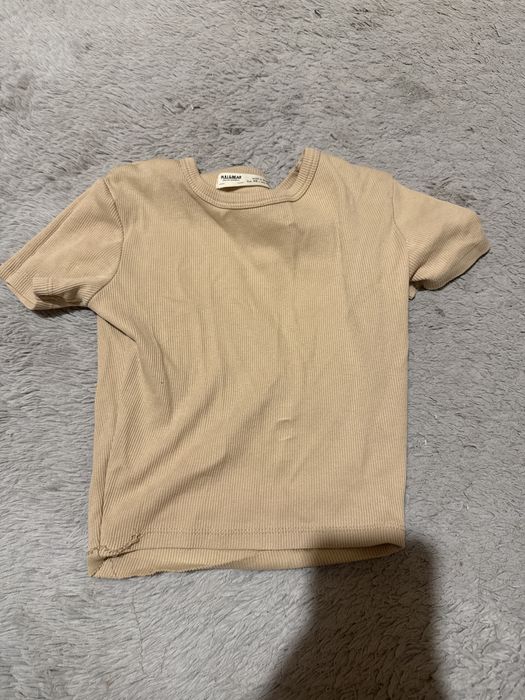 Кропната блуза pull and bear