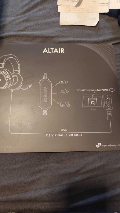 Căști gaming AQIRYS ALTAIR 7.1
