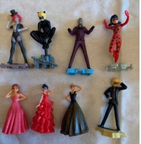 Полная коллекция игрушек из киндера из серии леди баг