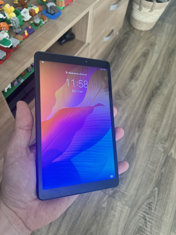 Tableta Huawei MatePad T8, WiFi, ecran 8, ultraslim, albastra