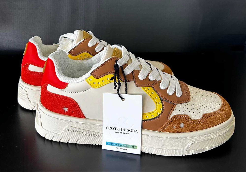 145лв.-кожени сникърси SCOTCH&SODA -дамски модел