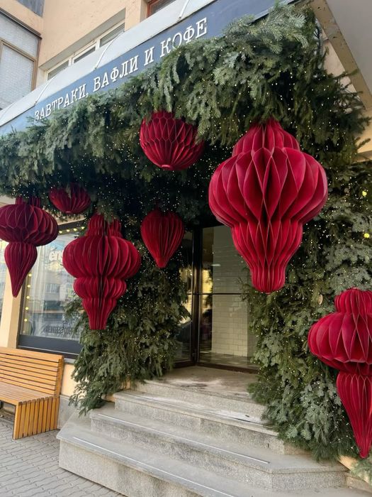 Yangi yil bezaklari/Новогодний оформление/Янги йил безаклари