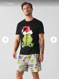 Мъжки пижами Sinsay Grinch/ Disney / Тениска Sinsay Grinch