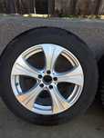 Set jante Mercedes originale R18 GLC + anvelope iarna 235/60/18