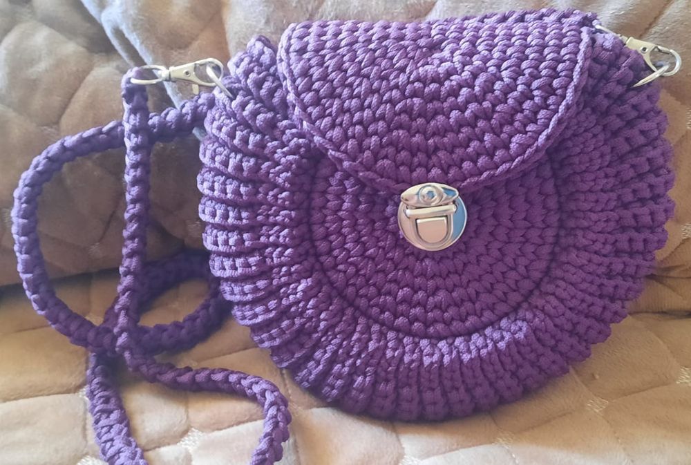 Сумка женская фиолетовая