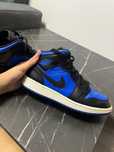 Air Jordan 1 Mid . Block/ Royal Blue