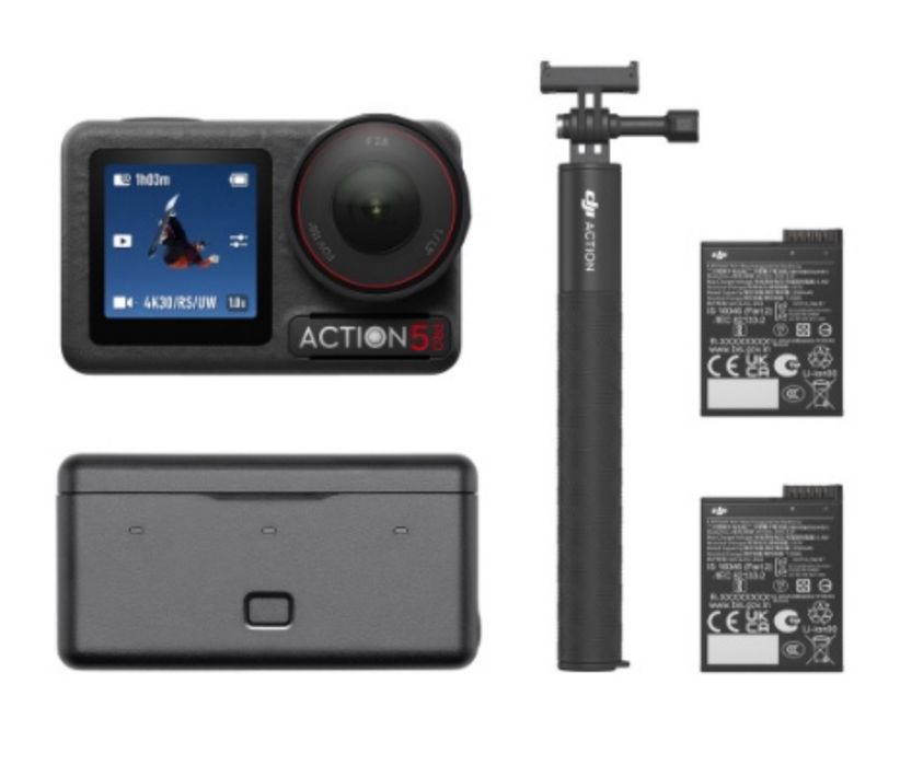 Экшн-камера DJI Osmo Action 5 Pro Adventure Combo