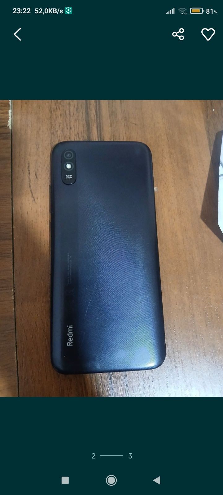 Redmi 9A Ideal Holatda
