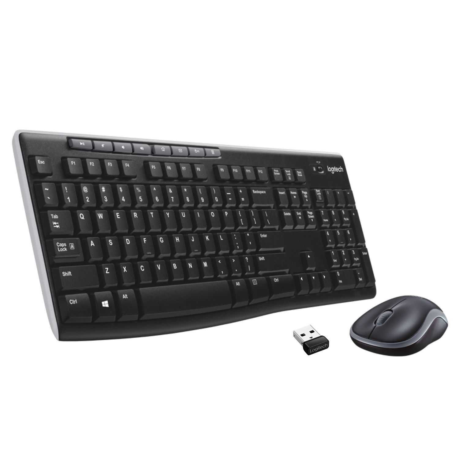 LOGITECH MK270 - нов комплект безжични клавиатура и мишка + ПОДАРЪК