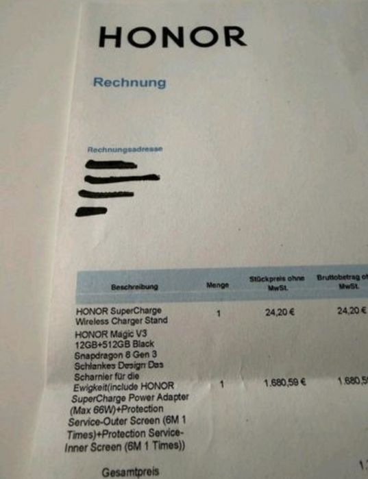 Honor magic v3 512 gb