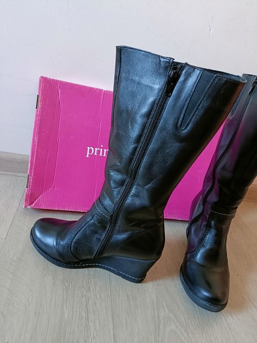 Cizme piele naturala Leonardo