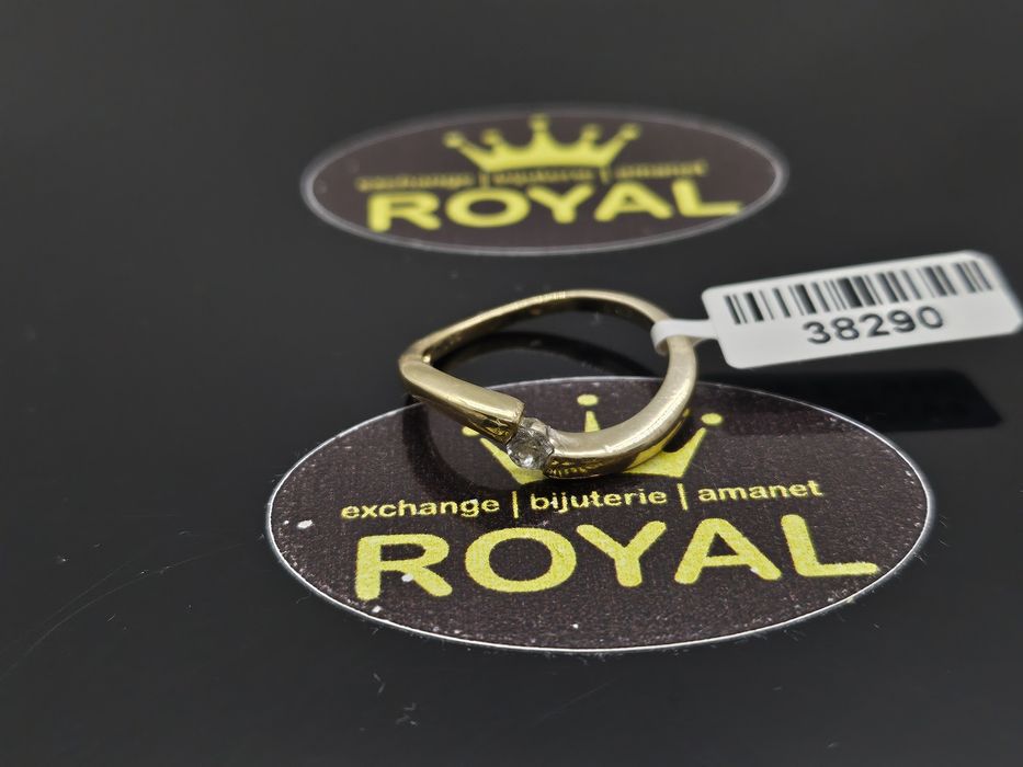 Bijuteria Royal: Inel aur 14k/2.40 gr