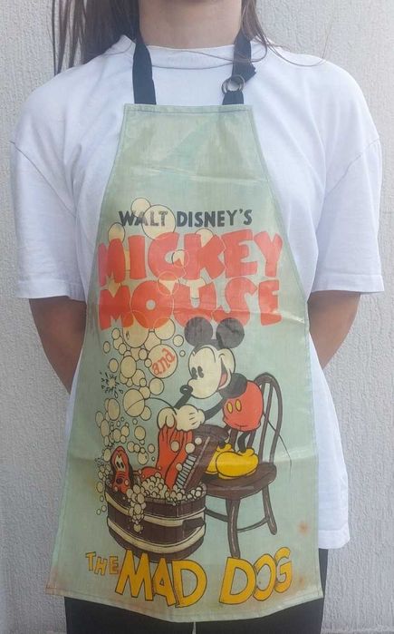 Колекционерска детска престилка MICKEY MOUSE and the MAD DOG