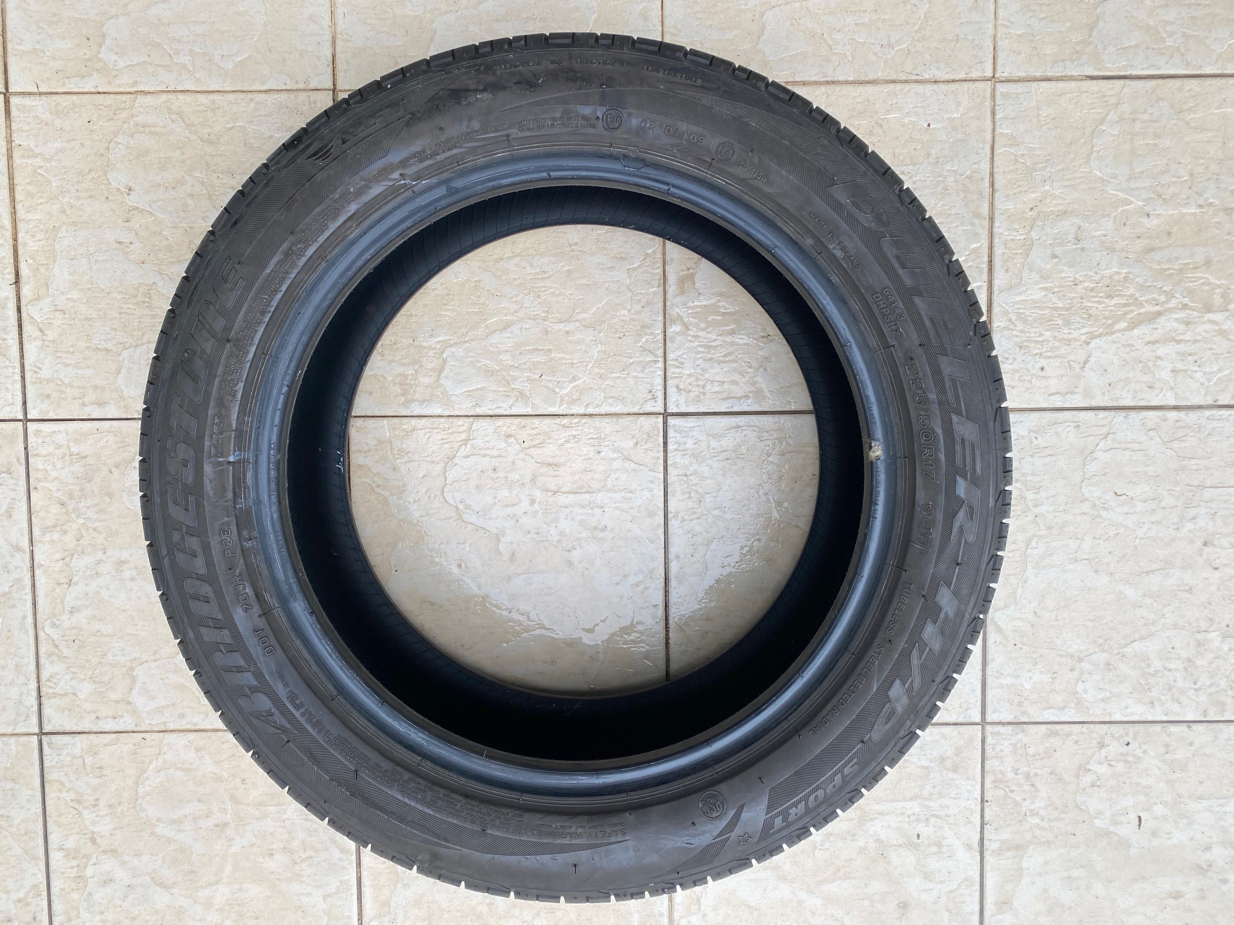 Гуми летни гума 225/50/17” BRIDGESTONE DUELLER H/P Sport,RFT