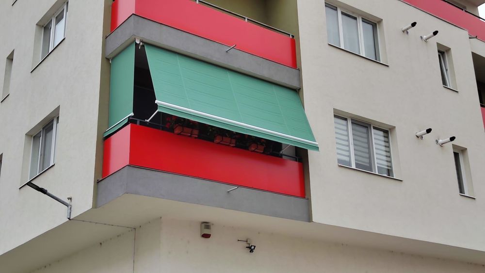 Copertine/Marchize retractabile. Casetate, Simple, Verticale, Zip