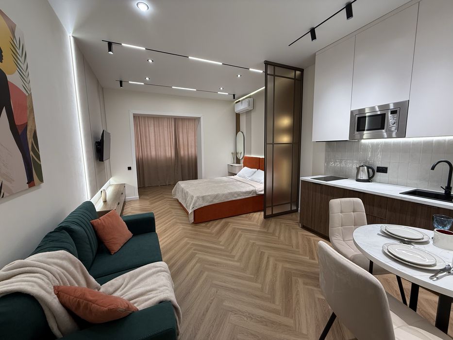 1-комн ЛЮКс Уровня в центре.Жк Сириус Айтиевв угол Жамбыла