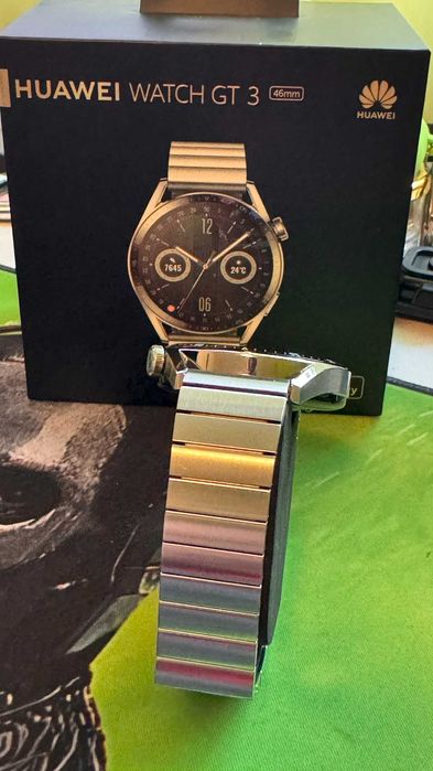 Huawei Watch GT3 46mm,arata bine, funcționează impecabil, ceas barbati