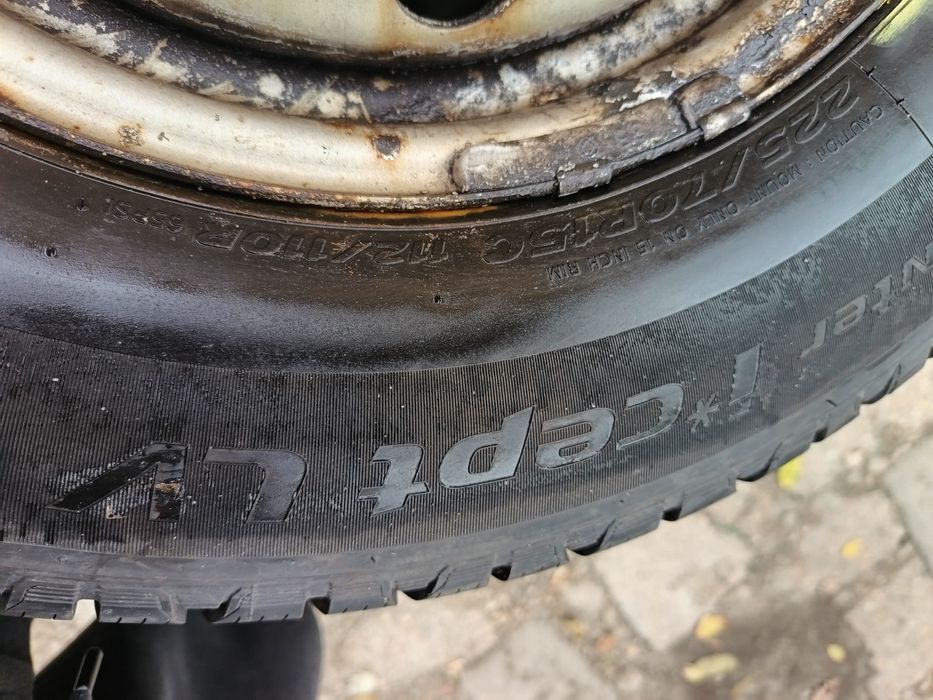 Anvelope MS iarna 225 70 15c hankook 2022 6-9mm