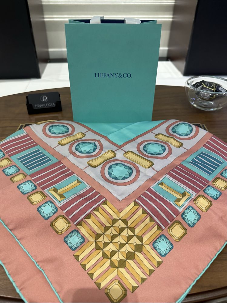 NEW Платок Tiffany & Co Tiffany Facets 732507