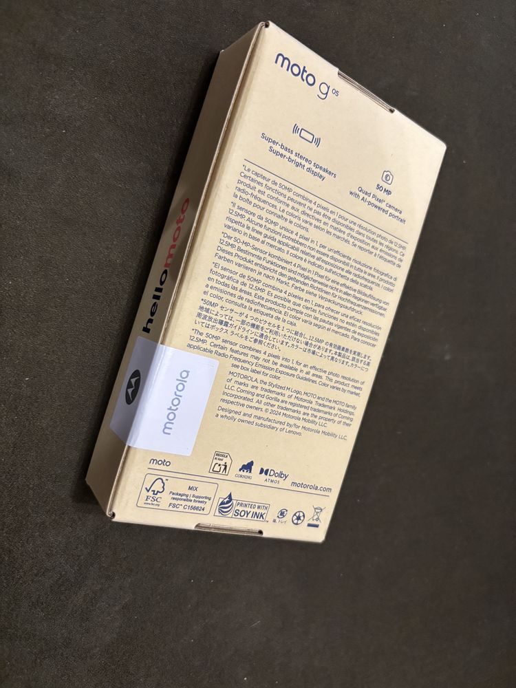 Motorola G05 64 GB Green