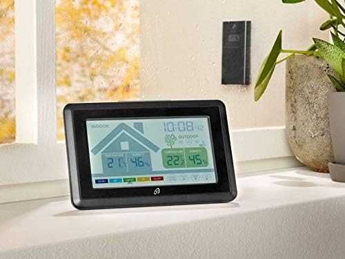 Stație meteo wireless Afișaj touch-screen