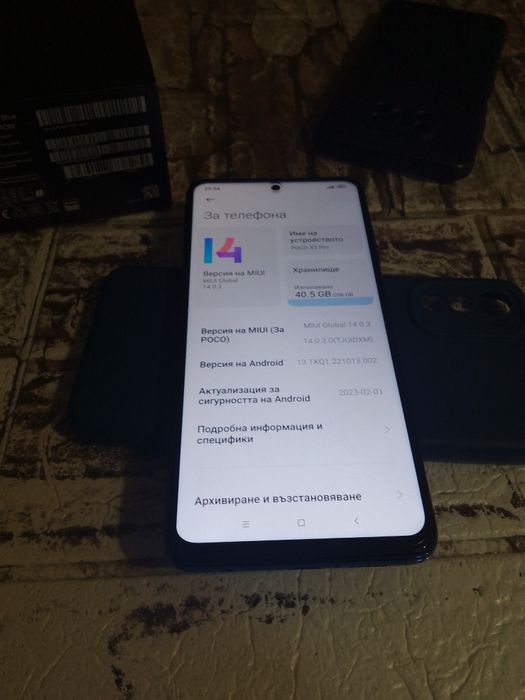 POCO X3 pro Frost Blue 8GB RAM 256GB ROM