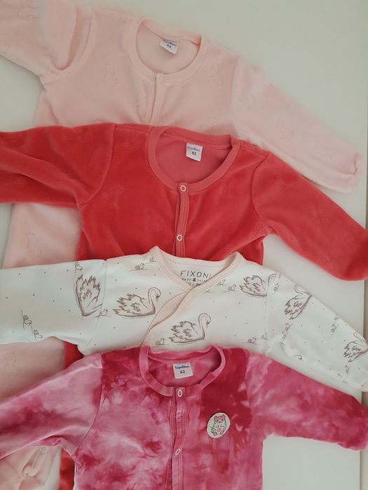 ЛОТ 4 броя Ромпъри 62 размер