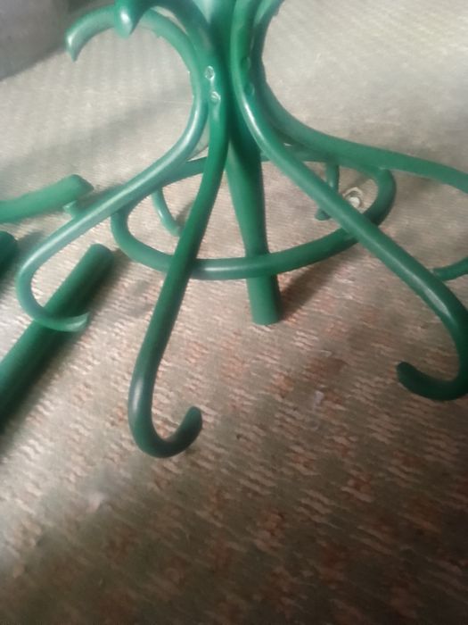 Дървена соц. Закачалка за дрехи