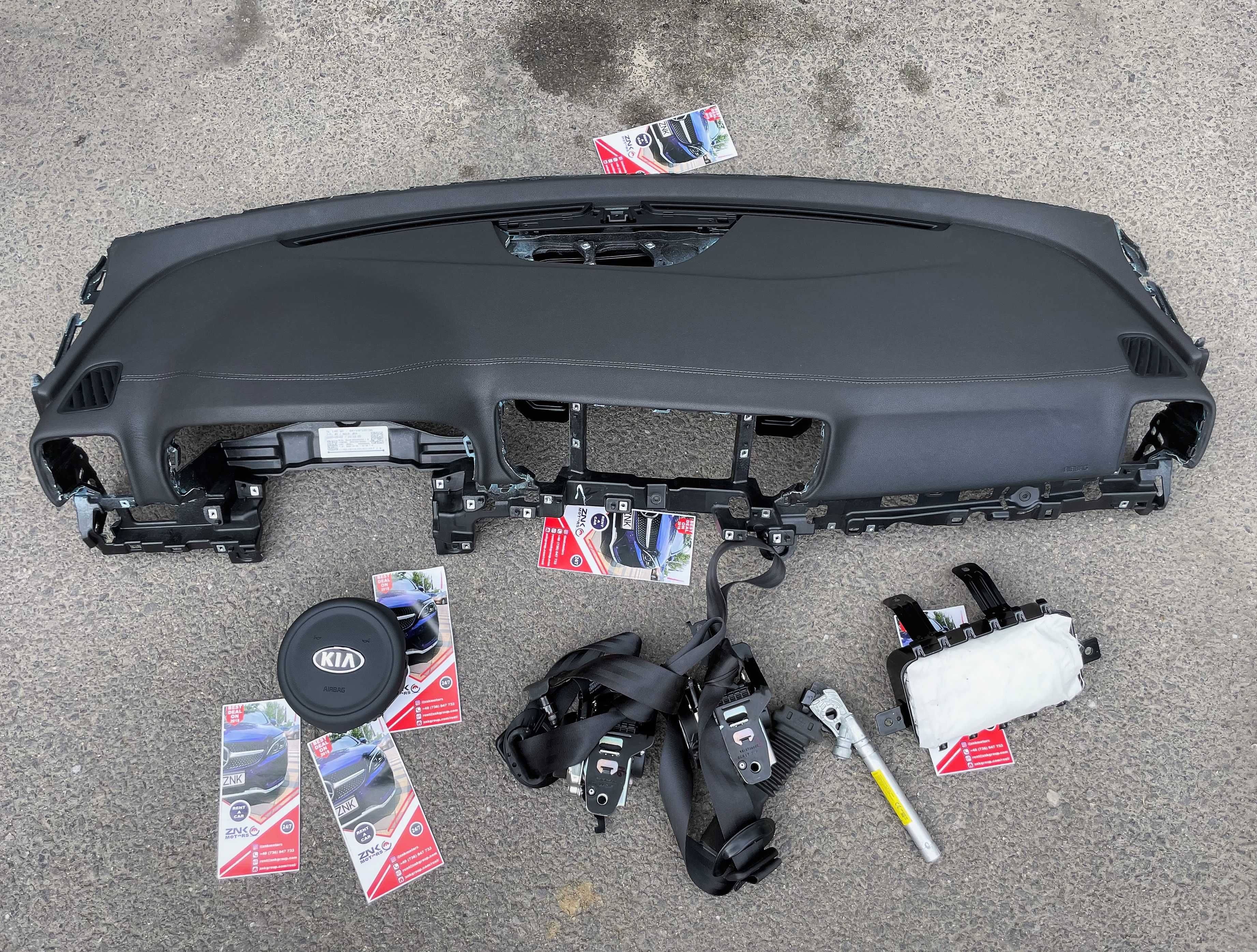 KIA set centuri siguranta pentru toate modelele - kit airbag