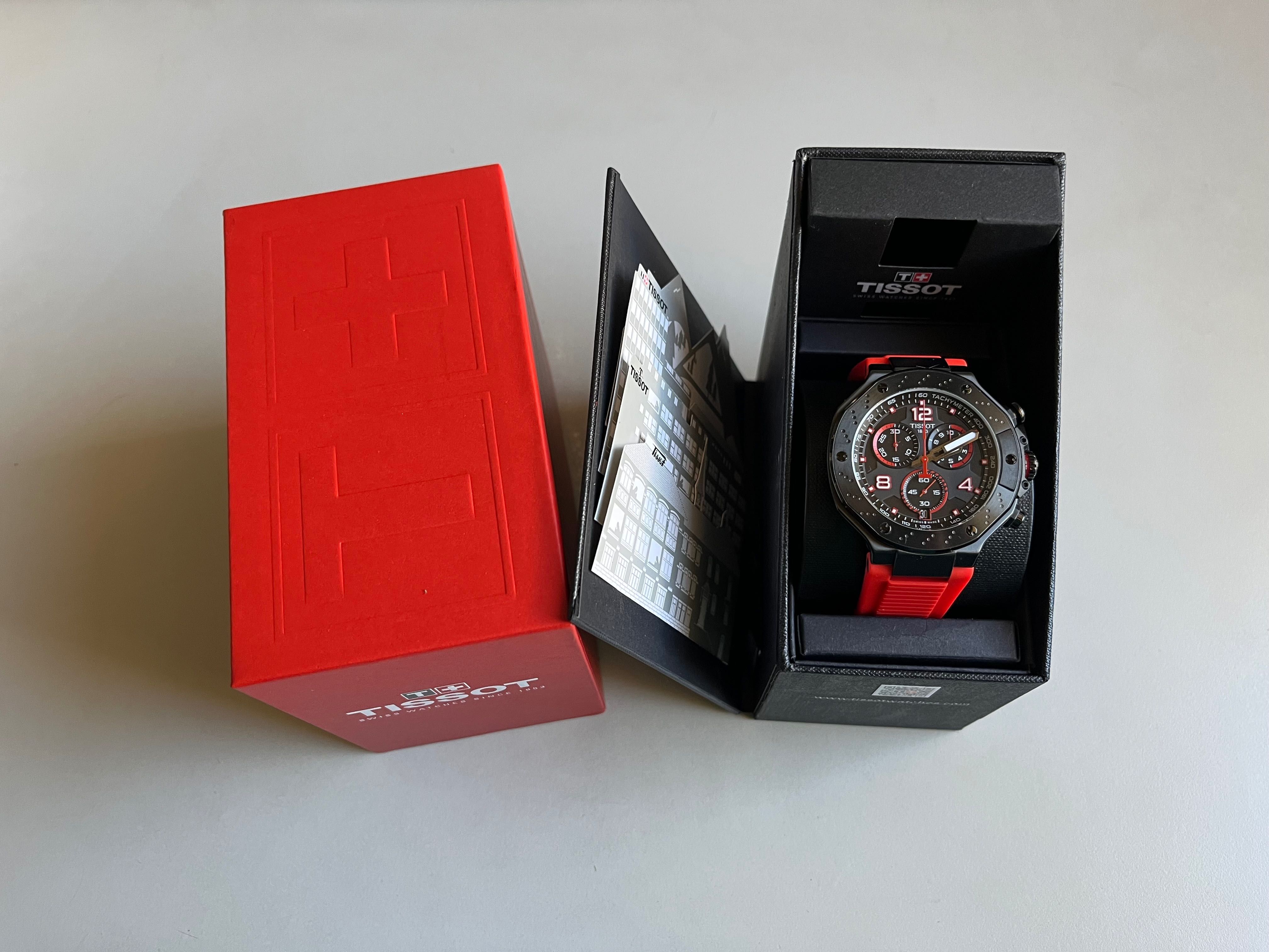 Ceas Tissot T-Race Quartz Chronograph Black & Red