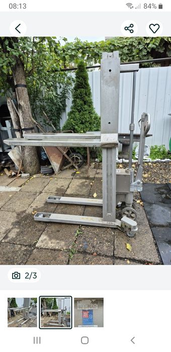 Liza/transpalet otel inoxidabil (inox)