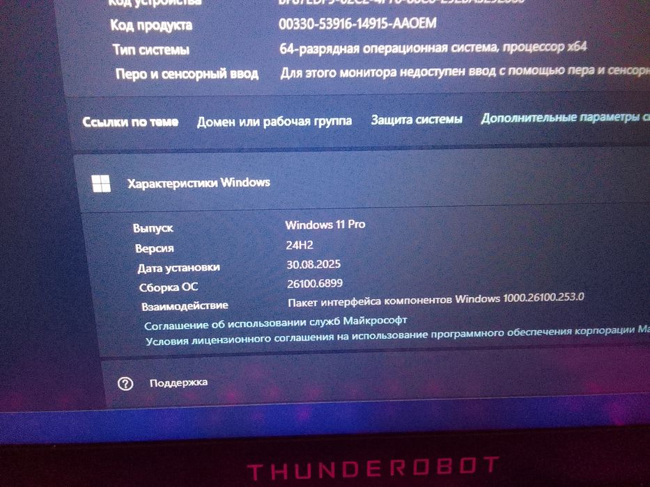 Ноутбук ThunderRobot 911 Plus X