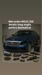 Mercedes S class w222 pentru piese dezmembrare incomplet