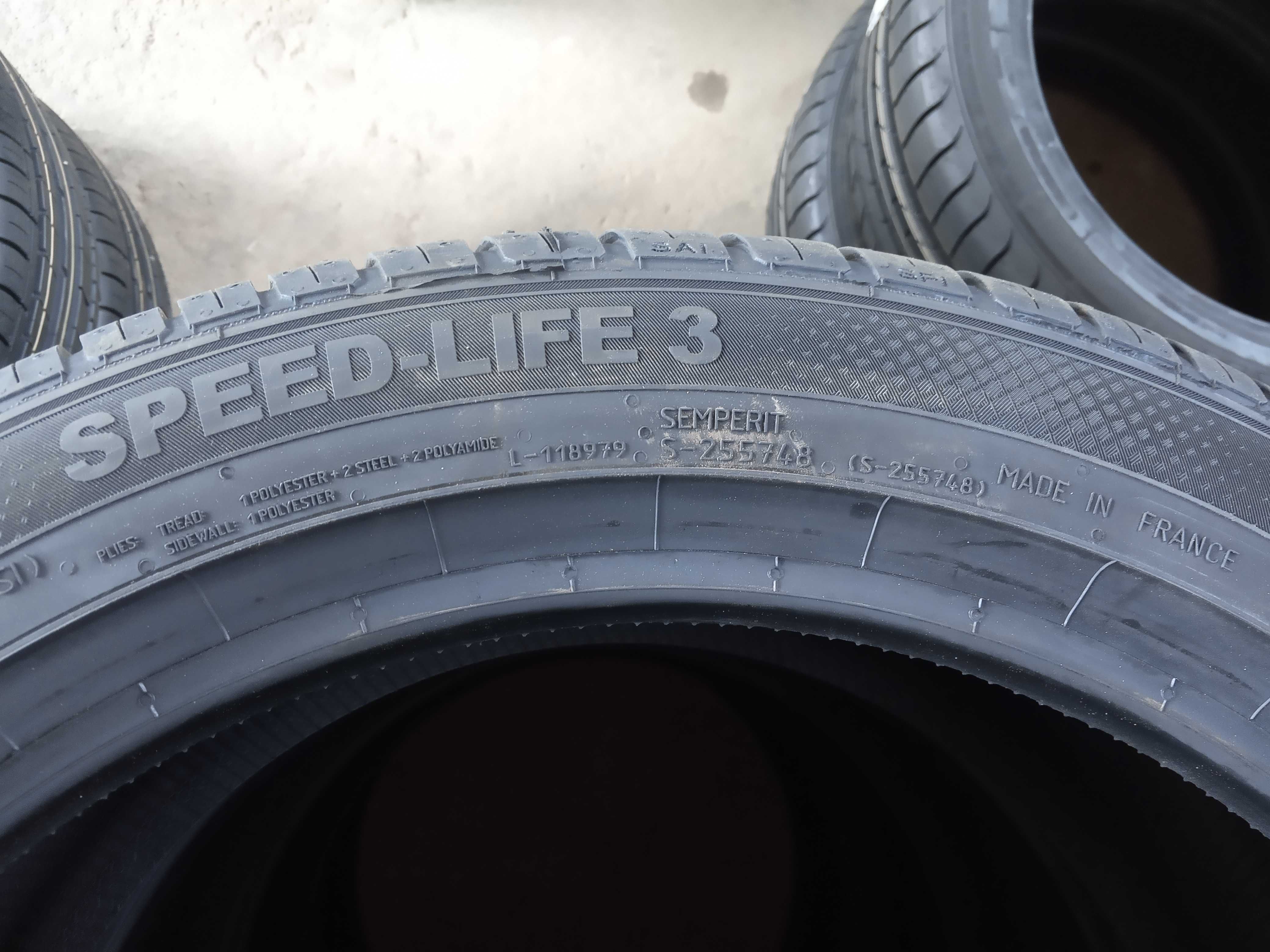 4 Нови летни гуми 225/45R17 Semperit Speed-Life3 FR 91Y DOT2025 France