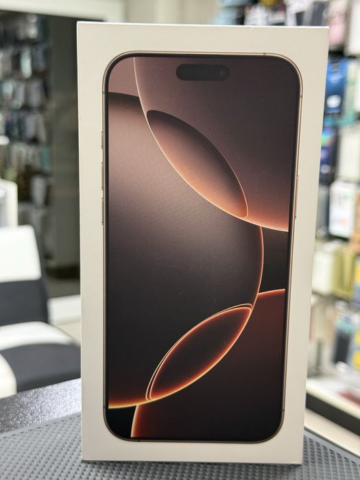 Apple iPhone 16 Pro Max,Desert Titanium,256GB *ЧистоНов*2г Гаранция*