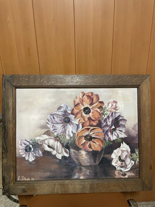 Tablou Florii in Vaza , Vechi