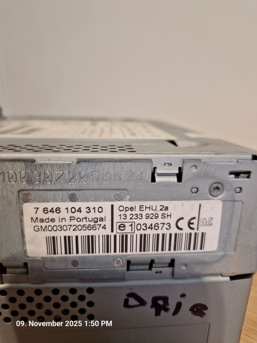 Радио CD30 за Opel