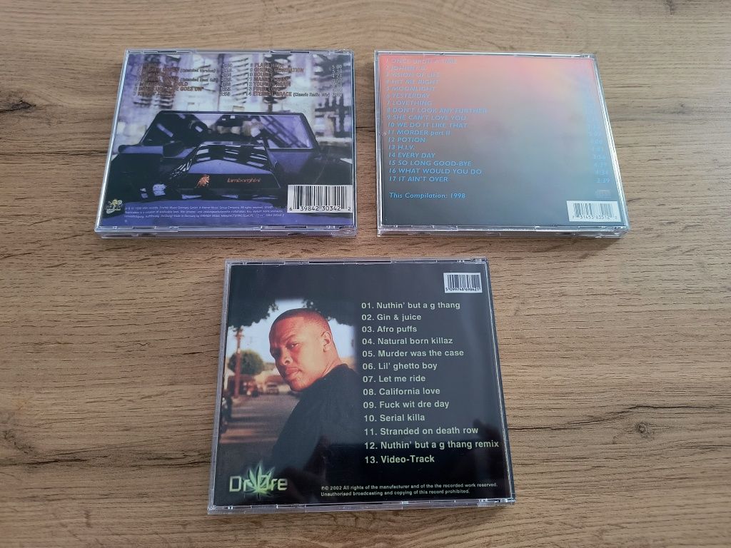 3 CD-uri Hip-Hop anii 90