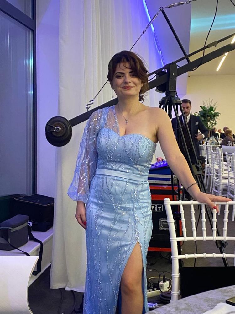 Rochie de seara albastra
