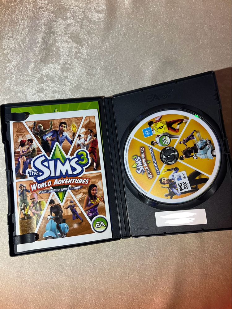 Sims 2 Double Deluxe, 3 World Adventures, 3 Late Night