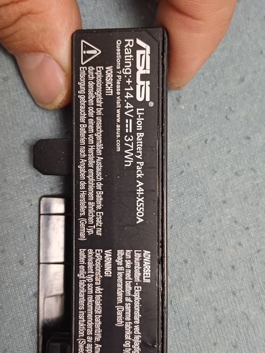 Baterie A41-X550A A41-X550 pentru Asus A550 K550 R510 R510C R510L X550