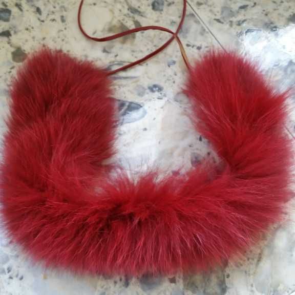 Guler de blana artificiala