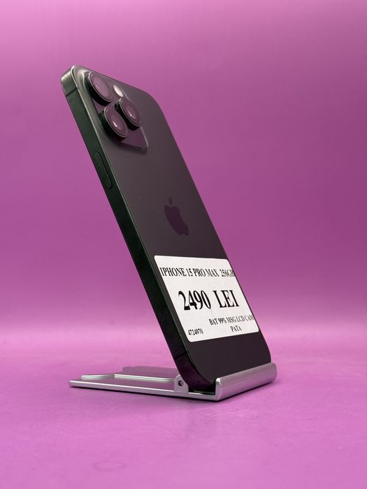 Iphone 15 Pro Max 256GB 99% Pata LCD•Amanet Matei Crangasi•47249