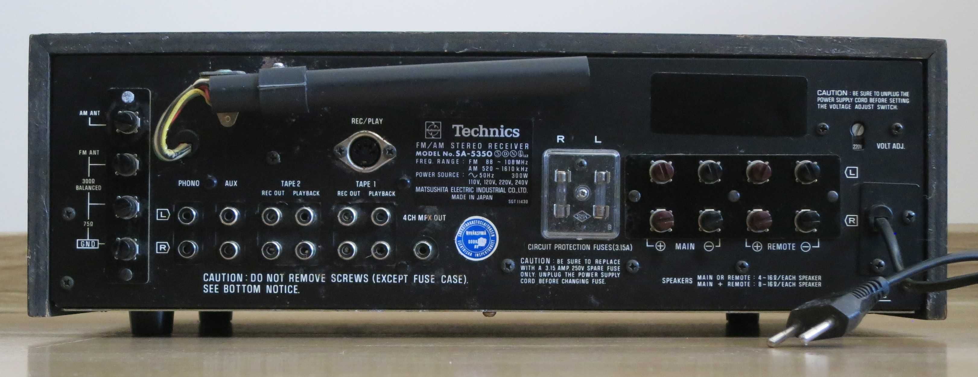 Vand receiver, amplituner, amplificator Technics SA 5350