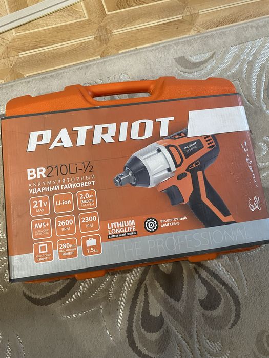 Гайковерт новый Patriot не использовался